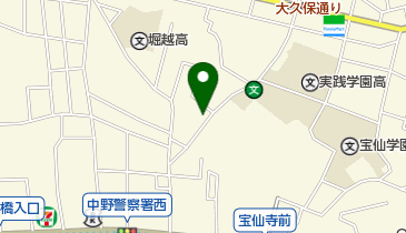 中央テント商会の地図画像