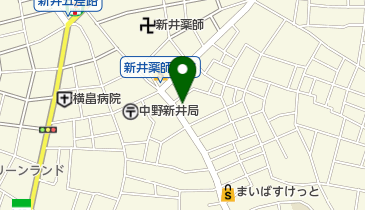 金光教 中野教会の地図画像