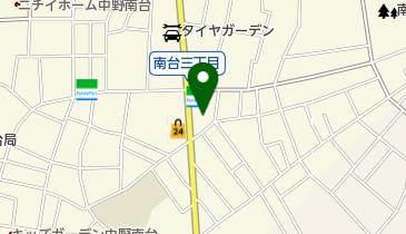 株式会社白洋舎 中野営業所の地図画像