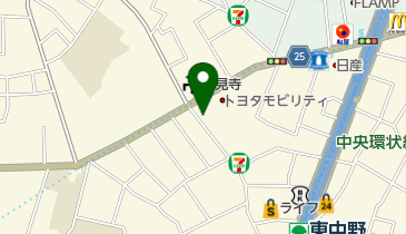 野田屋呉服店の地図画像