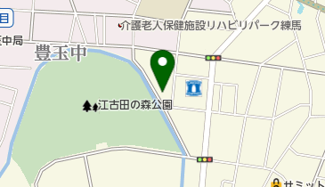 徳田自動車株式会社の地図画像