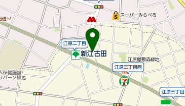 ブルーライオン目白の地図画像