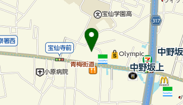 共同電気中野店の地図画像