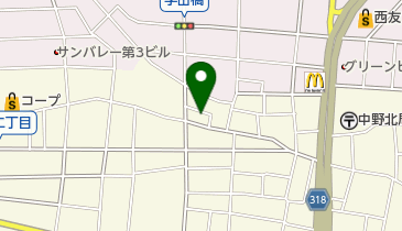 有限会社鳶内田の地図画像
