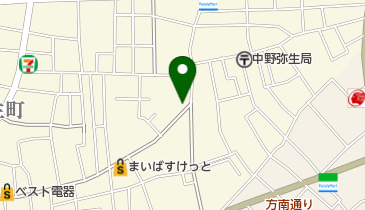 西村時計宝石店の地図画像