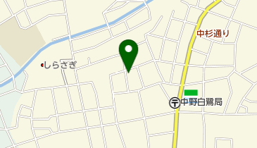 しらさぎ動物病院の地図画像