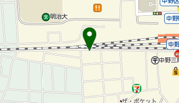 中野ペットクリニックの地図画像