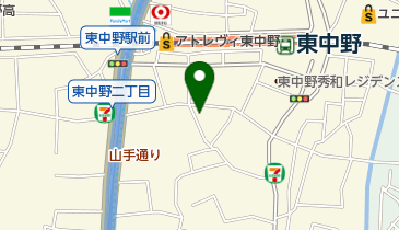 鍼灸東洋院の地図画像