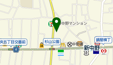 モデストプラスヌーベルの地図画像