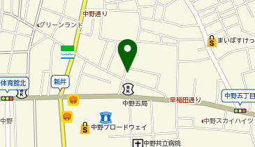 太郎と花子の美容室 本店の地図画像