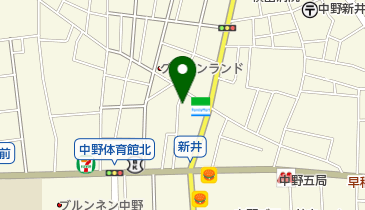 成瀬歯科矯正クリニツクの地図画像