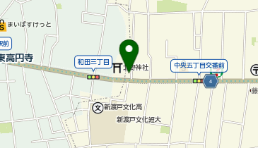 ペットの美容室ファンキーDの地図画像