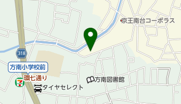 サーパス方南町管理事務室の地図画像