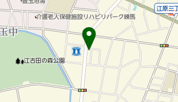 茜薬局江原店の地図画像