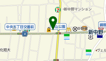 中央鈴薬局の地図画像