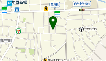 清春湯の地図画像