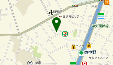 健康浴泉の地図画像