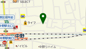 カットチームワタベ パート2の地図画像