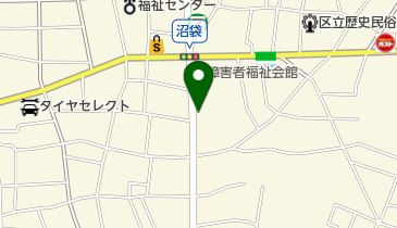 若松の地図画像
