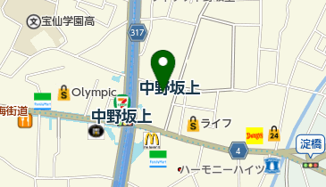 すし割烹悠水の地図画像