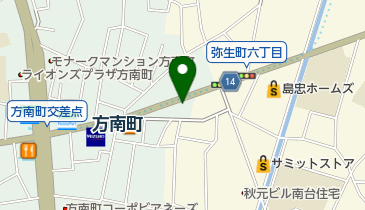 株式会社方南硝子店の地図画像