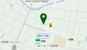 西山はり・マツサージの地図画像