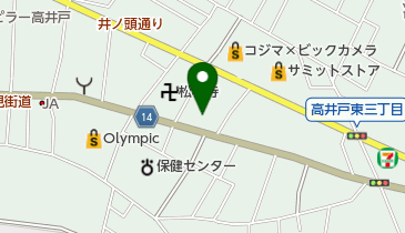 正光堂印刷の地図画像