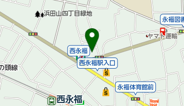 赤帽アーシュ急送の地図画像