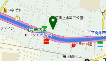 赤帽下高運送の地図画像