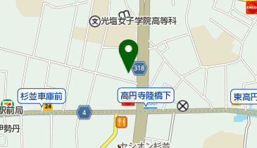 増井燃料店の地図画像