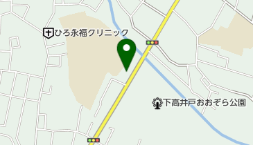 杉並区 下高井戸区民集会所の地図画像