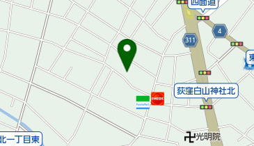 上荻親和会の地図画像