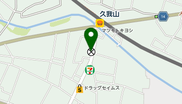 杉並区 久我山会館の地図画像