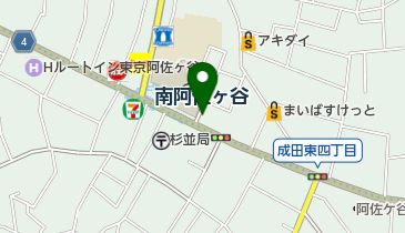 杉並囲碁サロンの地図画像