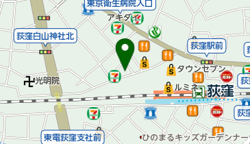 タマオキトモヒロダンススクールの地図画像