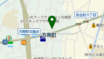 ツーメンズダンススタジオの地図画像