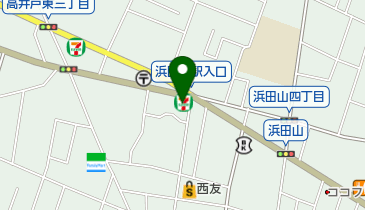 パシフィックランゲージスクールPLS 浜田山校の地図画像