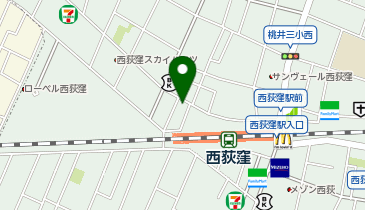 テラ自然整体院の地図画像