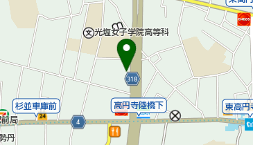 IOND・Universityの地図画像