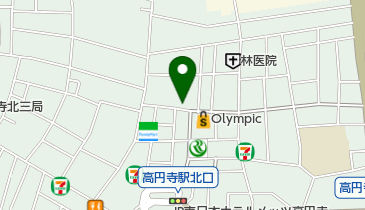 AVガレージ楽器店の地図画像