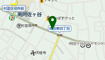 株式会社ニュースター楽器 阿佐谷店の地図画像