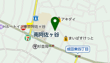 ブラウンチップ阿佐谷店の地図画像