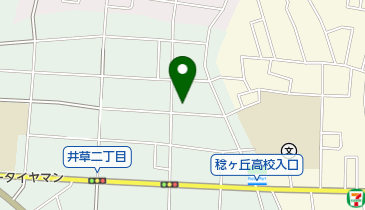 井草教会の地図画像