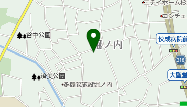 杉並教会・日本長老教会の地図画像