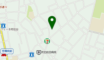 日本基督教団 阿佐谷教会の地図画像