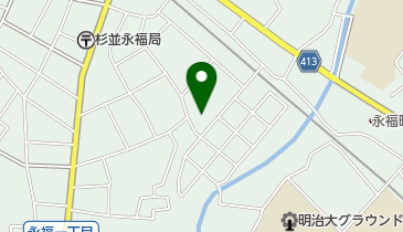 天理教東泉分教会の地図画像