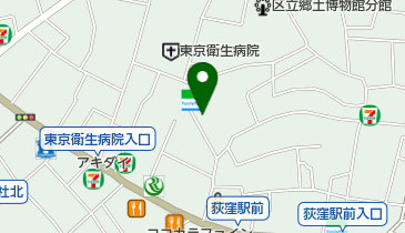 東京社の地図画像