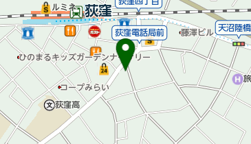 ノザキクリーニングセンターの地図画像