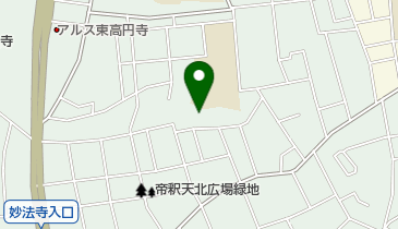 アローラの地図画像