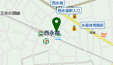 伊藤靴店の地図画像